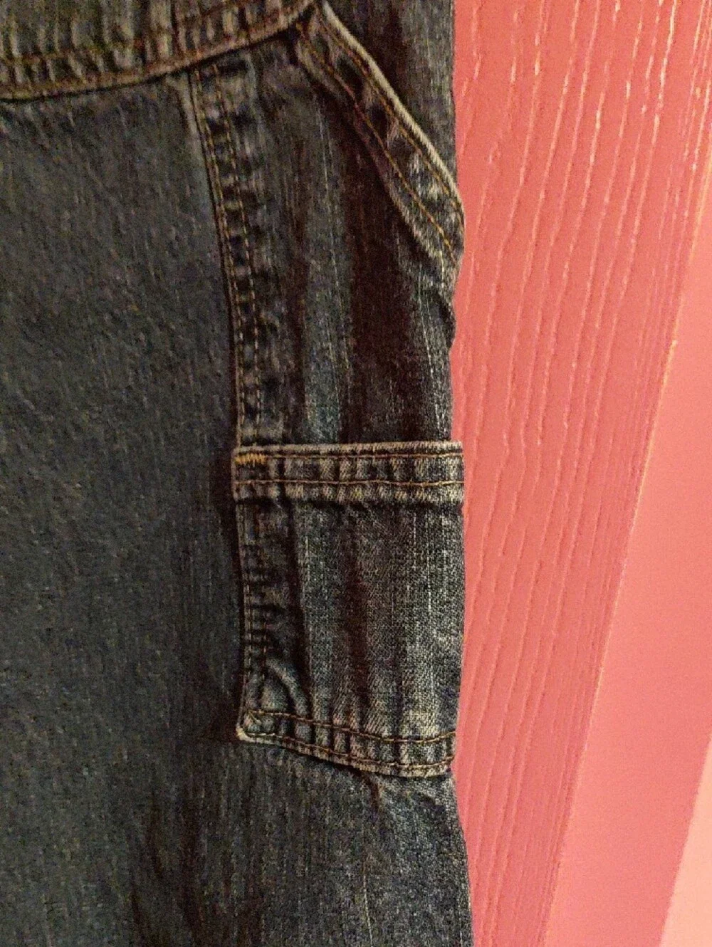 Wrangler Men's Relaxed Denim Jeans in Blue